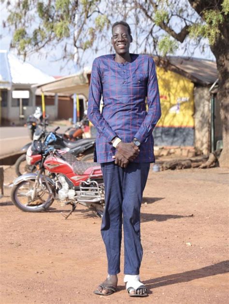 Sulemana Abdul Samed, the Ghanaian giant reported to be the world's tallest man. #TV3GH #3NewGH | man